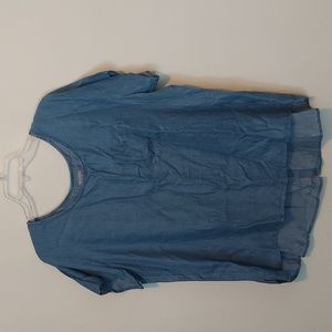 Denim Falls Creek Top